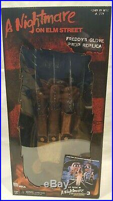 Neca Reel Toys A Nightmare On Elm Street Freddy's Glove Prop Replica Sealed Nib