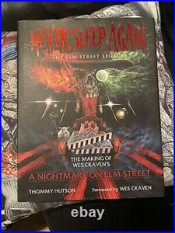 Never Sleep Again The Elm Street Legacy Hardcover Nightmare On Elm Street Signed