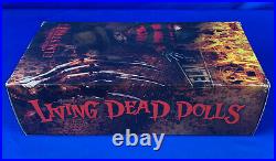 New 2010 LIVING DEAD Dolls NIGHTMARE On ELM STREET Freddy Krueger DOLL 10 Mezco
