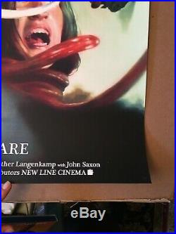 New Nightmare On Elm Street Wes Craven Print 24x36 NT Mondo Theodora Capat Mint