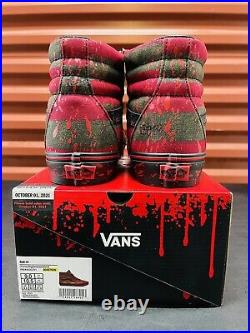 New Vans x Nightmare on Elm Street Size 9 Freddy Krueger SK8-HI IN HAND