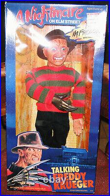 Nib Talking Freddy Krueger A Nightmare On Elm Street Doll Working! 1989