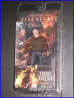 Nightmare Elm Street Freddy Krueger Series 1-4 Figures Neca England Sdcc Furnace