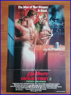 Nightmare On Elm Street 2 Original Movie Poster 1985