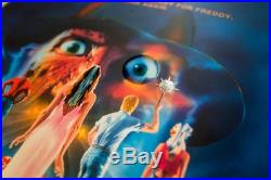 Nightmare On Elm Street 3 NOES 3 Matthew Peak Poster Movie Print Mondo Limited