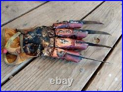 Nightmare On Elm Street 4 Real Metal Freddy Krueger Diner Glove Night Terror