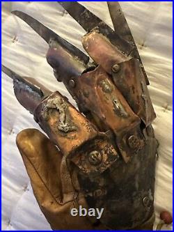 Nightmare On Elm Street 4 Real Metal Freddy Krueger Diner Glove Night Terror