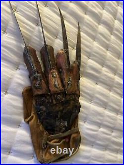 Nightmare On Elm Street 4 Real Metal Freddy Krueger Diner Glove Night Terror