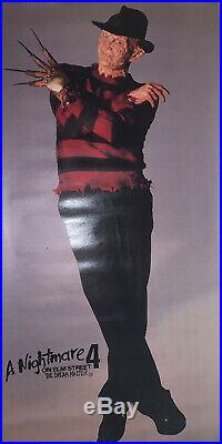 Nightmare On Elm Street 4 The Dream Master Very Rare Full Door Size Poster MINT
