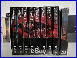 Nightmare On Elm Street Collection Bluray Mediabook 1-7 Remake Never sleep again