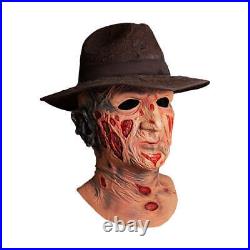 Nightmare On Elm Street Deluxe Freddy Mask With Hat