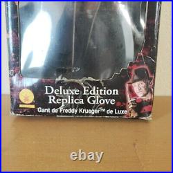 Nightmare On Elm Street Freddy Krueger Deluxe Edition Metal Glove Halloween