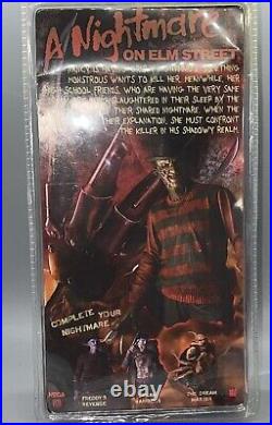 Nightmare On Elm Street Freddy Krueger Rare Attached Long Arms Horror Figurine