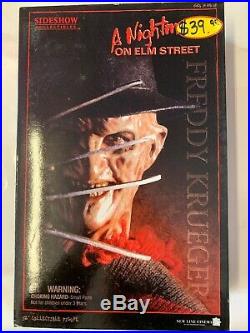 Nightmare On Elm Street Freddy Krueger Sideshow 12 Figure 16 Scale #7302 New