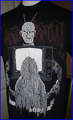 Nightmare On Elm Street Freddy Krueger Vintage Horror Shirt XL Prime Time Bitch