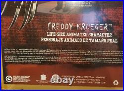 Nightmare On Elm Street Freddy Kruger 6ft Halloween Prop Animated Animatronic