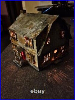 Nightmare On Elm Street House Freddy Krueger Hand Painted House Illuminated