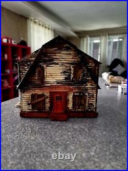 Nightmare On Elm Street House Freddy Krueger Hand Painted House Illuminated