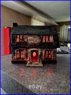 Nightmare On Elm Street House Freddy Krueger Hand Painted House Illuminated