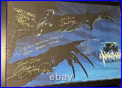 Nightmare On Elm Street Mondo Mike Saputo, Signed England, Langenkamp, Wyss+2