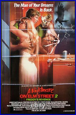 Nightmare On Elm Street Part 2 Freddy Krueger Horror 1984 1-sheet Nm