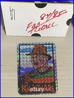 Nightmare On Elm Street Prism Selectra Vending Sticker Vtg Recalled