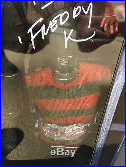 Nightmare On Elm Street ROBERT ENGLUND Signed Autographed Figure FREDDY KRUEGER