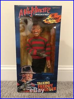 Nightmare On Elm Street. Talking Freddy Krueger doll NIB 1989