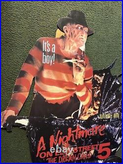 Nightmare On Elm Street Vintage Movie Display