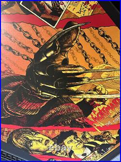 Nightmare On Elm Street4 Movie Print Poster Mondo Freddy Krueger Nathan Chesshir