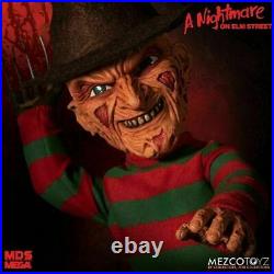 Nightmare on Elm Street 15 Freddy Krueger Talking Doll Action Figure Mezco