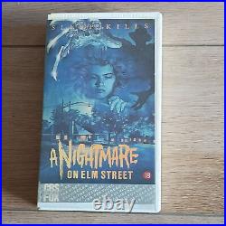 Nightmare on Elm Street (1986) Early Post-Cert Ex-Rental VHS Video G CBS Fox