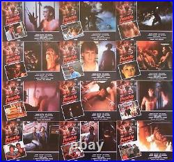 Nightmare on Elm Street 2 Freddy's Revenge 1985 12 Spanish Lobby Card Set