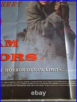 Nightmare on Elm Street 3 Dream Warriors Original Quad Movie Cinema Poster 1987