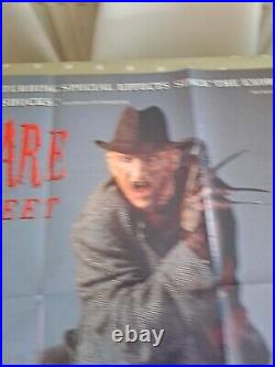 Nightmare on Elm Street 3 Dream Warriors Original Quad Movie Cinema Poster 1987