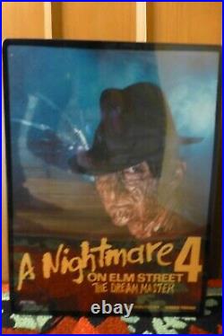Nightmare on Elm Street 4 Dream Master Video Trend Light Up Box Movie Poster