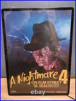 Nightmare on Elm Street 4 Light Up Store Display 1988 Vintage Extremely RARE