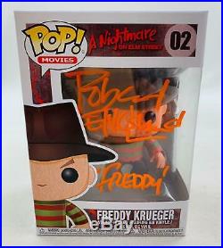 Nightmare on Elm Street Freddy Funko POP Autographed by Robert Englund