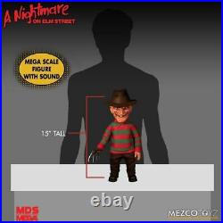 Nightmare on Elm Street Freddy Krueger Mega Scale Action Figure-MEZ25890-ME