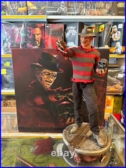 Nightmare on Elm Street Freddy Krueger Premium Size 14 Scale Statue Sideshow