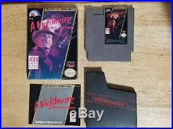 Nightmare on Elm Street NES Tested and Cleaned! COMPLETE