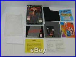 Nightmare on Elm Street Nintendo NES Game Complete in Box Tested 1 Owner