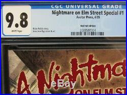 Nightmare on Elm Street Special #1 (2005) Red Foil Variant CGC 9.8 CW820