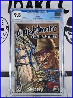 Nightmare on Elm Street Special #1 CGC 9.8 Blue Foil Edition withCoA Ltd 100
