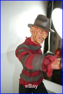 Nightmare on Elm Street Statue Freddy Krueger Sideshow 53cm mit Box ÜF