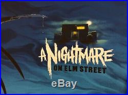 Nightmare on Elm Street Variant AP Edition Screen Print Mike Saputo NT Mondo