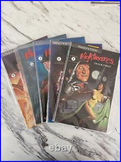 Nightmares On Elm Street #1-5 Innovation Comic Books Freddy Krueger Horror