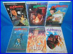 Nightmares on Elm Street #1-6 1991 Complete Set Freddy Krueger Innovation Comics
