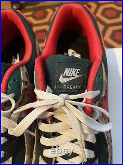 Nike Air Max 90 ID by you Freddy Krueger Nightmare on Elm Street UK10.5 Lot Camo