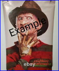 Original Nightmare On Elm Street 2 Freddys Revenge 1985 Rare Horror Poster 22×34